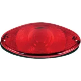 DRAG SPECIALTIES 12-0042E-RL REPLACEMENT LENS FOR CAT-EYE TAILLIGHT