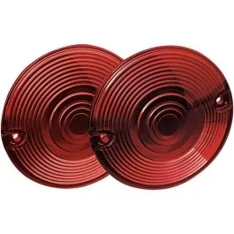KURYAKYN 4996 REPLACEMENT LENSES FOR STOCK TURN SIGNALS RED