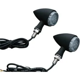 KURYAKYN 2510 TORPEDO INDICATOR LIGHTS TURN ONLY BLACK