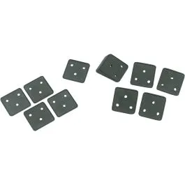 DRAG SPECIALTIES 12-0049-RF LICENSE PLATE MOUNTING GASKET FLAT