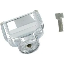 KURYAKYN 3186 MOUNT CLAMP FOR SIDE LICENSE PLATE HOLDERS HD CHROME