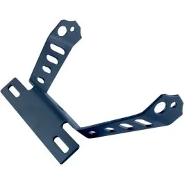 POWERSTANDS RACING 03-00220-21 LICENSE PLATE BRACKET BLACK
