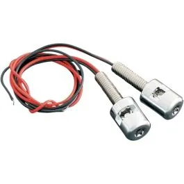 KURYAKYN 9199 LICENSE PLATE WITH BOLT LIGHTS