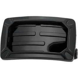 KURYAKYN 3193 LICENSE PLATE HOLDEDR NOVA CURVED SIDE MOUNT HORIZONTAL BLACK
