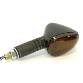 K&S TECHNOLOGIES 27-8401 MARKER LIGHT E-MARK COMPACT FLEXIBLE STEM BLACK BODY SMOKE LENS