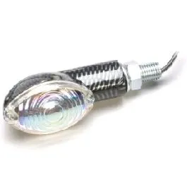 K&S TECHNOLOGIES 27-8362 MARKER LIGHT E-MARK ULTRA SMALL CARBON FIBER BODY RAINBOW LENS
