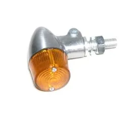 K&S TECHNOLOGIES 27-8330 MARKER LIGHT E-MARK ALUMINUM ROUND BODY AMBER LENS