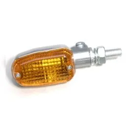 K&S TECHNOLOGIES 27-8300 MARKER LIGHT E-MARK ALUMINUM POLISHED BODY AMBER LENS
