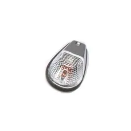 K&S TECHNOLOGIES 27-8238 MARKER LIGHT E-MARK FLUSH MOUNT CHROME BODY CLEAR LENS