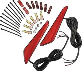 SHOW CHROME 52-953R MARKER LIGHTS RED GL1800