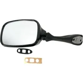 EMGO 20-78222 MIRROR OEM REPLACEMENT FOR SUZUKI CARBON LEFT