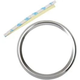 DRAG SPECIALTIES 2202-0059 GAUGE BEZEL 3' CHROME
