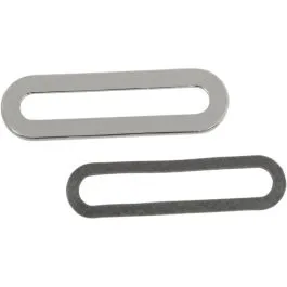 DRAG SPECIALTIES 2202-0062 INDICATOR LIGHT BEZEL CHROME