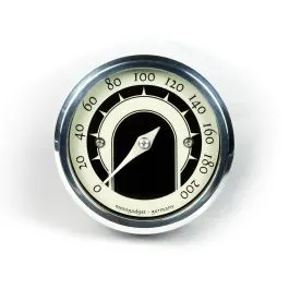 MOTOGADGET 5001014 MST SPEEDSTER ANALOG SPEEDOMETER POLISHED