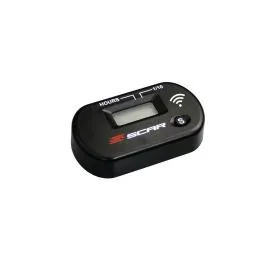 SCAR SWHM HOUR METER WIRELESS BLACK