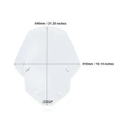 WRS TR003T WSCRN TOUR TRI TIGER900 CLR