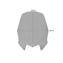 WRS YA022F WSCRN TOUR YAM TMAX560 SMK