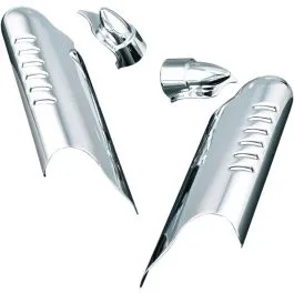 KURYAKYN 7768 SHIELD LOWER LEG CHROME