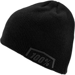 100% 20048-00000 BEANIE ESSENTIAL BK OSFM