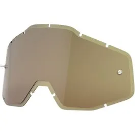100% 51004-015-02 HD OLIVE ANTI-FOG INJECTED REPLACEMENT LENS FOR GOGGLES