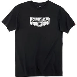 BILTWELL 8101-001-003 TEE BW SHIELD BLK MED