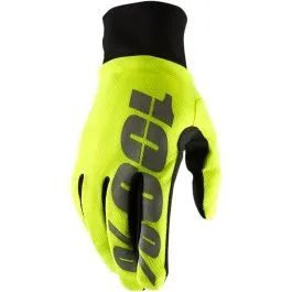 100% 10017-00007 GLOVE HYDRO WP YL LG