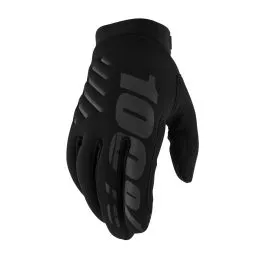 100% 10005-00004 BRISKER WOMEN'S GLOVES BL