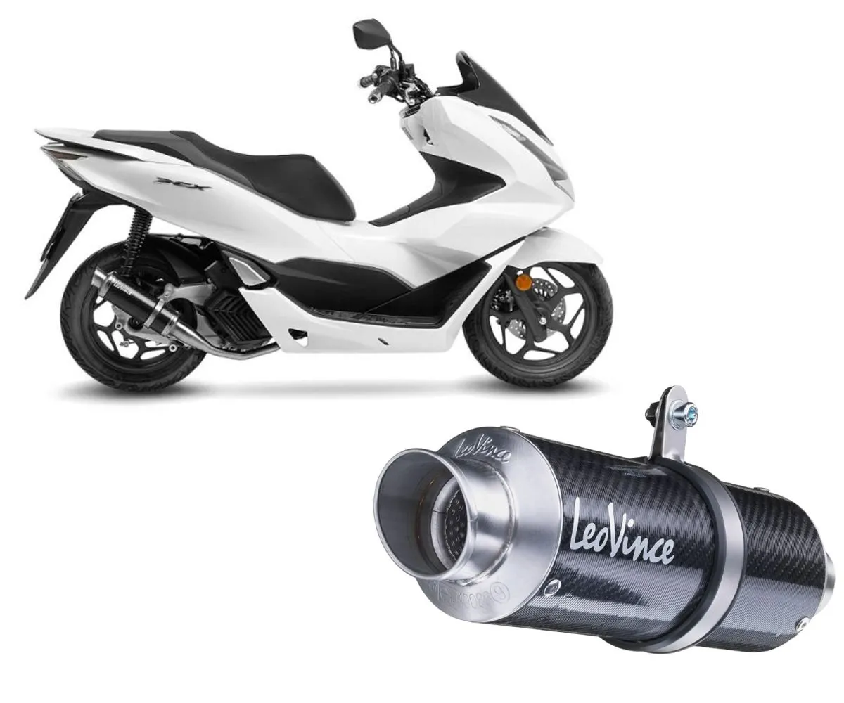 Impianto Completo Leovince 3398u Gp Corsa Racing Honda Pcx 125 2021 > 2024-3398U-388540