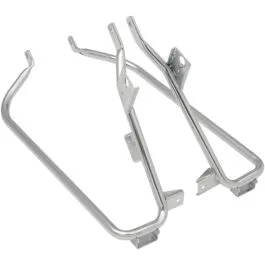 DRAG SPECIALTIES S77-0138 SADDLEBAG SUPPORT BRACKET CHROME