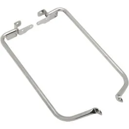 DRAG SPECIALTIES S77-0148 SADDLEBAG SUPPORT SILVER