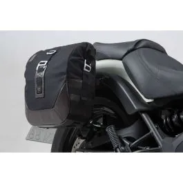 SW-MOTECH BC.HTA.08.855.20101 LEGEND GEAR SIDE BAG SYSTEM LC BLACK EDITION