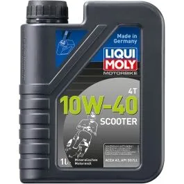 LIQUI MOLY 1618 ENGINE OIL MOTORBIKE 4T 10W40 MINERAL 1 LITER