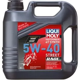 LIQUI MOLY 1685 ENGINE OIL MOTORBIKE 4T 5W40 FULLY SYNTHETIC 4 LITER