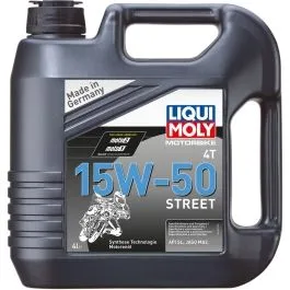 LIQUI MOLY 1689 ENGINE OIL MOTORBIKE 4T 15W50 SYNTHETIC TECHNOLOGY 4 LITER