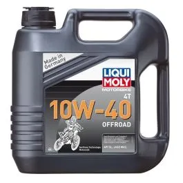 LIQUI MOLY 3055 ENGINE OIL MOTORBIKE 4T 10W40 SYNTHETIC TECHNOLOGY 1 LITER