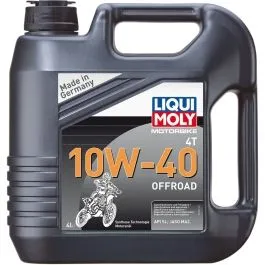 LIQUI MOLY 3056 ENGINE OIL MOTORBIKE 4T 10W40 SYNTHETIC TECHNOLOGY 4 LITER