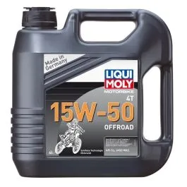 LIQUI MOLY 3057 ENGINE OIL MOTORBIKE 4T 15W50 SYNTHETIC TECHNOLOGY 1 LITER