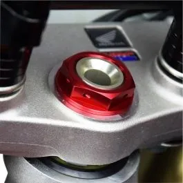 SCAR 4.26100N STEERING STEM NUT RED