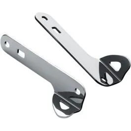 KURYAKYN 949 BRACKETS TIE-DOWN TEARDROP CHROME
