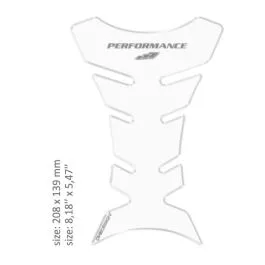 ONEDESIGN CGHPTP UNIVERSAL TANK PAD - GLOSS TRANSPARENT - 20,8 CM X 13,9 CM | 8.18' X 5.47' - RESIN/POLYURETHANE