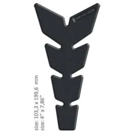 ONEDESIGN CGAN122P UNIVERSAL TANK PAD - MATTE BLACK - 10,3 CM X 19,96 XM | 4' X 7,86' - LEATHER