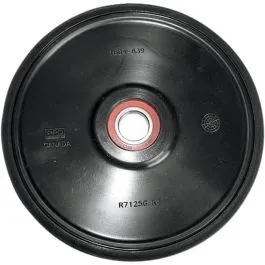 PARTS UNLIMITED R7125G-2 001B IDLER WHEEL STANDARD 7.125' X 20 MM BLACK