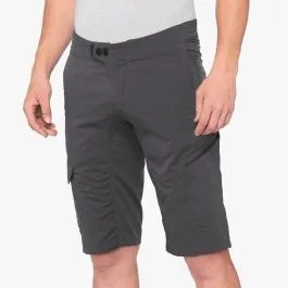 100% 40029-00008 RIDECAMP SHORT CHARCO 30
