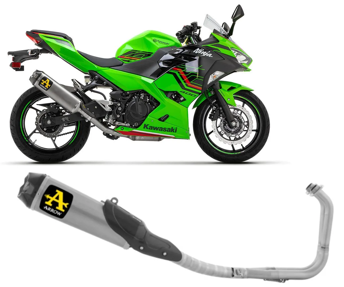 Impianto Completo Arrow Competition Per Kawasaki Ninja 400 2023 > 2024-71219CKZ-297103