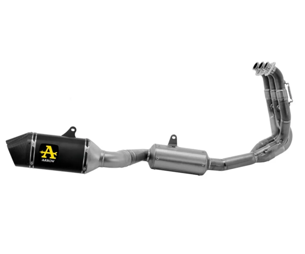 Impianto Completo Arrow E5 Veloce In Alluminio Dark Per Triumph Tiger 660 2022 > 2024-71504VAN-383094