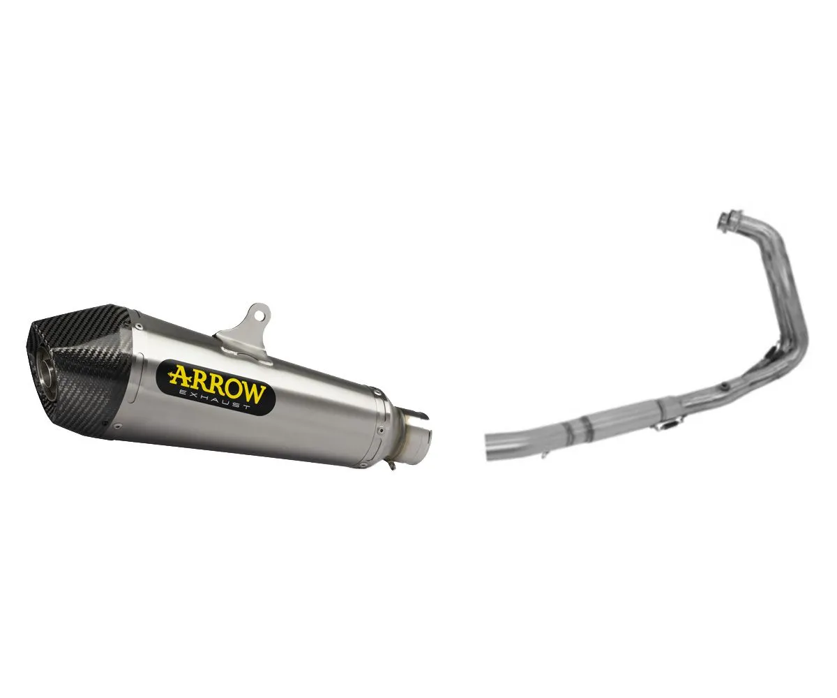 Scarico Completo Arrow X-kone Nihrom+collettori Alta Yamaha Tracer 7 2021 > 2022-71817XKI--71605MI-299443