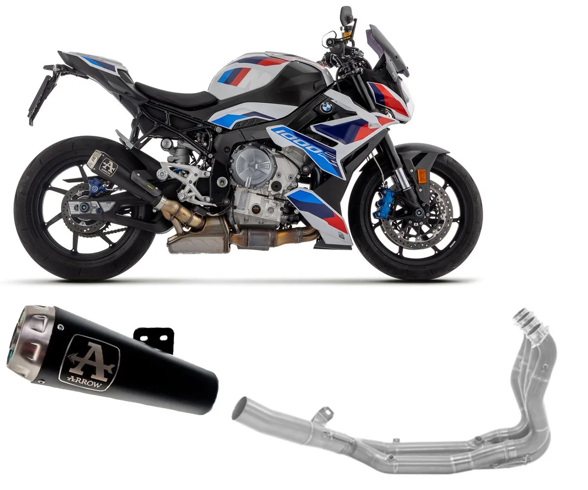 Terminale Pro-race Arrow Nichrom Dark Collettore Racing In Acciaio Per Bmw M 1000 R 2023 > 2024-71903PRN--71718MI-386809