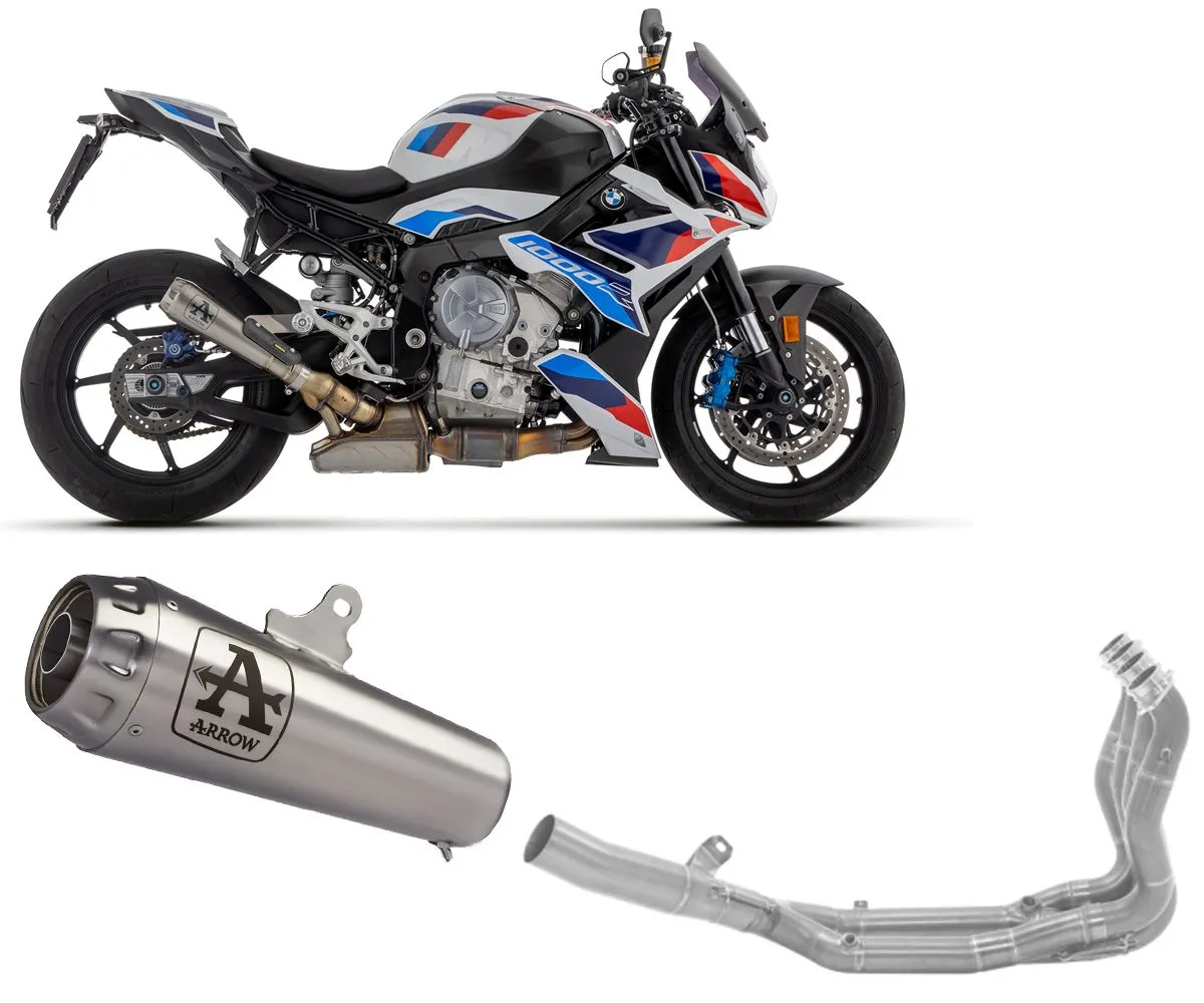 Terminale Pro-race Arrow Titanio Collettore Racing In Acciaio Per Bmw M 1000 R 2023 > 2024-71903PR--71718MI-386803
