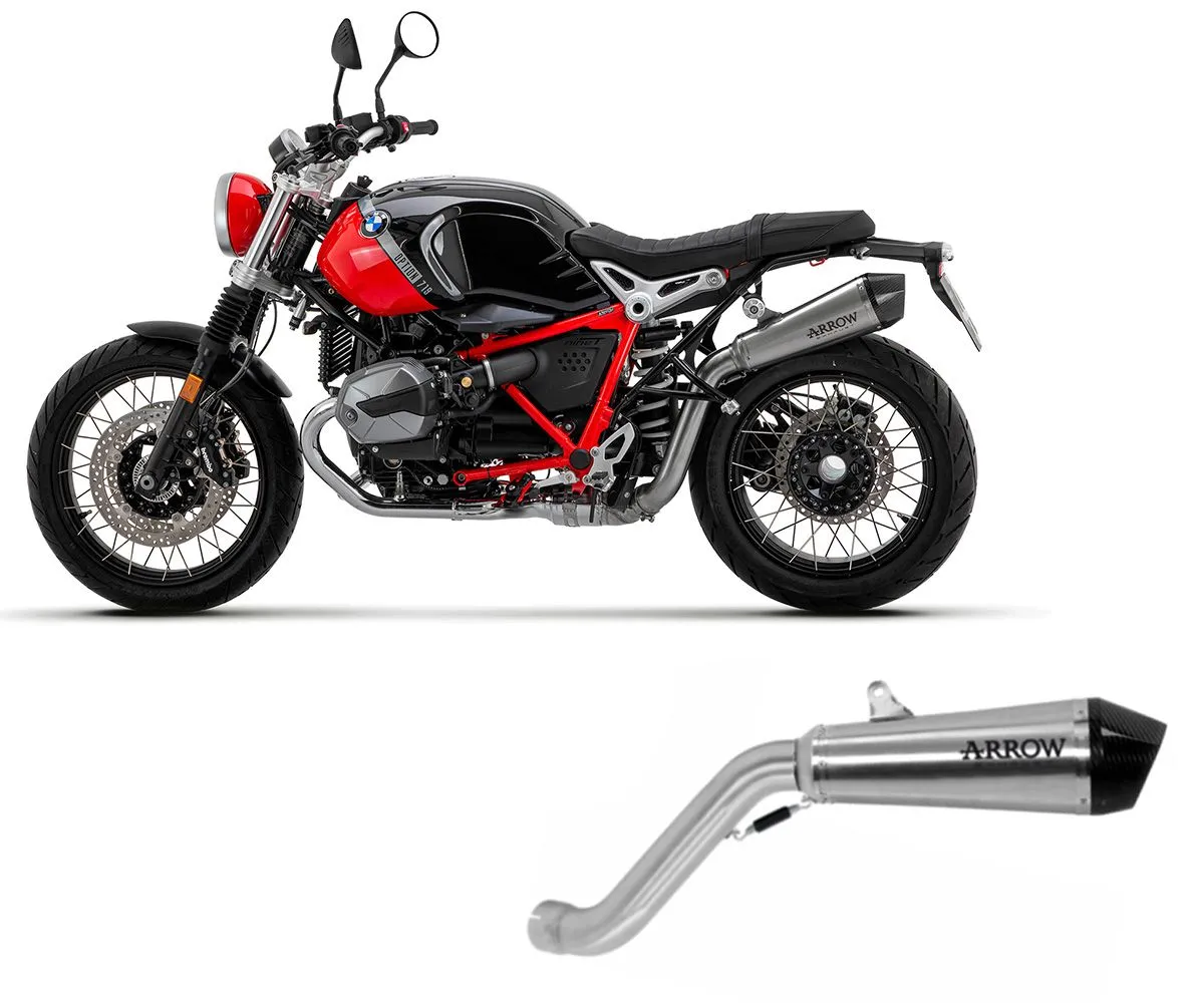 Kit Terminale Di Scarico Arrow X-kone Carbon Cap Per R Nine T Scrambler 2021 > 2023-71940XKI-292598
