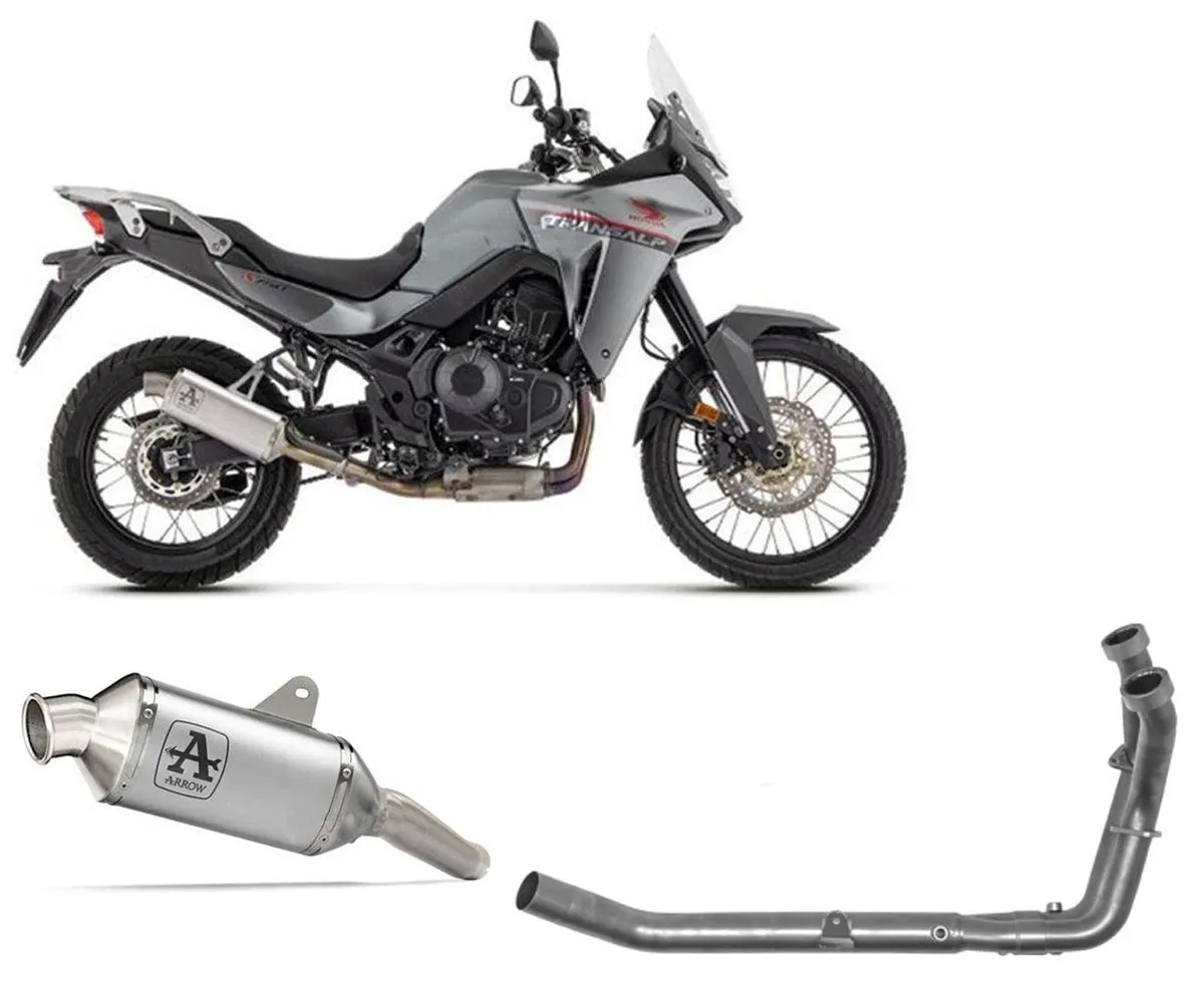 Terminale Di Scarico Indy Race Alluminio Fondello Inox Honda Xl 750 2023 > 2024-72641AO--72189PD-383098